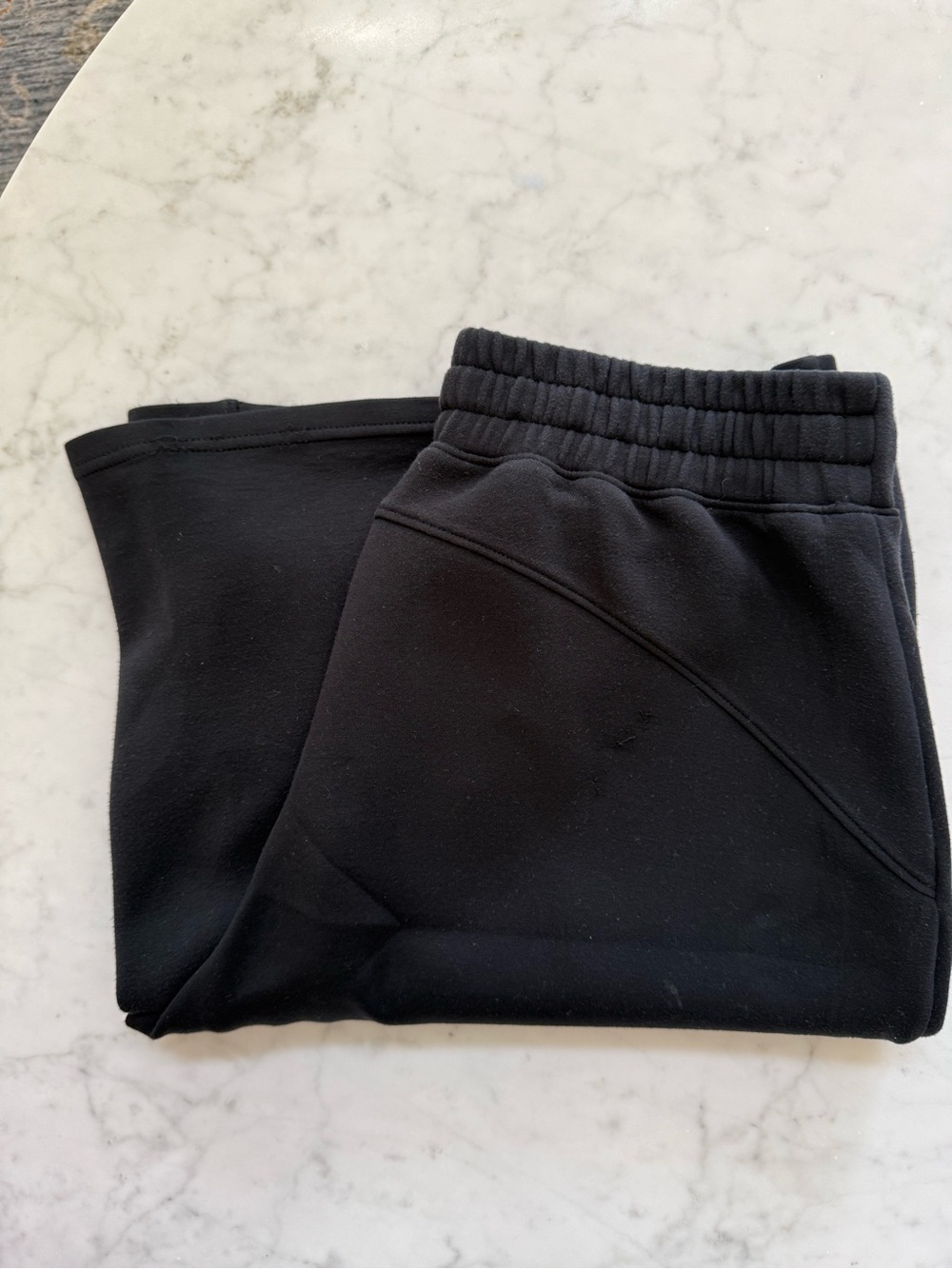SPANX AirEssentials Wide Leg Pants Black Medium Pull On Travel Lounge - Picture 3 of 4